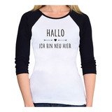 Baby Look Raglan Hallo