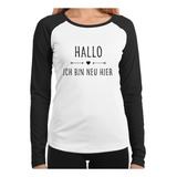 Baby Look Raglan Hallo