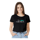 Babylook Camiseta Feminina Cristã The Chosen Os Escolhidos 