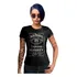 Babylook Feminina Jack Banda Rock Harley Moto