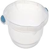 Bacia Plástica De 5 2 Litros  Cor Transparente  Sanremo