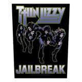 Back Patch Para Costas - Thin Lizzy - Jailbreak Bp5 Oficial