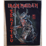 Back Patch Para Costas   Iron Maiden   Senjutsu Bp80 Oficial