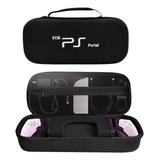 Bag Case Bolsa Proteção Compatível Com Portal Remote Player Cor Preto For Ps Portal