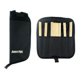 Bag De Baquetas Solid Sound Standard Preta Para Aproximadam