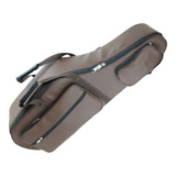 Bag Semi Case Sax Tenor Couro Sintético Pelúcia Extra Luxo