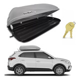 Bagageiro Bau Maleiro Teto Thule Jetbag Cinza New Fiesta