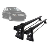 Bagageiro De Teto Aço Chevrolet Celta 4 Porta 60kg Reforçado