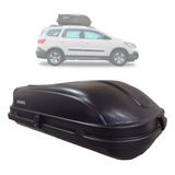 Bagageiro Maleiro De Teto 600 Litros Com Chave Abs Baú Carro