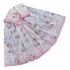Baiana Floral Rosa / Roupa De Santo/ Candomblé/ Umbanda 