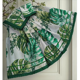 Baiana Floral Verde