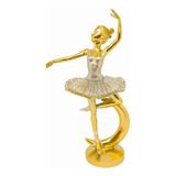 Bailarina Decorativa Estatua Enfeite