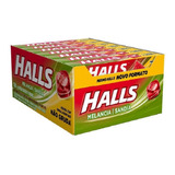 Bala Drops Halls Caixa C 21 Cada   Sabor Melancia