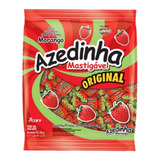 Bala Mastigavel Azedinha Morango