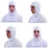 Balaclava Touca Ninja Branca Turbante Térmica Máscara 10 Und