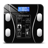 Balança Digital Corporal Bioimpedancia Aplicativo Bluetooth Cor Preto