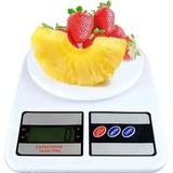 Balança Digital De Cozinha Até 10kg Para Dieta E Alimentação