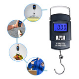 Balança Digital Portátil Mão 50kg Para Mala Bolsa E Pesca