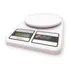 Balança Precisão Digital 10kg Cozinha Dieta Mesa Portátil Capacidade Máxima 10 Kg Cor Branco