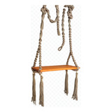 Balanco Suspenso Em Macrame
