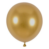 Balão Bexiga Metalizado Cromado Redondo Nº9 Aniversário 25un