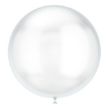 Balão Bubble Bobo Transparente 24 Polegadas 60cm 10 Unidades