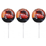 Balao Metalizado Carros 22cm