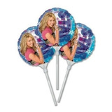 Balao Metalizado Hannah Montana Disney: 6 Pac Com 3 Balões