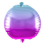Balao Metalizado Redondo Orbz