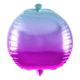 Balao Metalizado Redondo Orbz