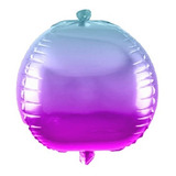 Balao Metalizado Redondo Orbz
