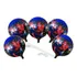  Balão  Metalizados Homem Aranha 45cm 15 Unidades + Varetas.