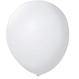 Balão Redondo N 09 Branco Polar  Pacote Com 50  São Roque