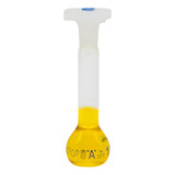 Balão Volumétrico 5ml Vidro Com Rolha Polietileno Farmácia