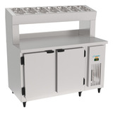 Balcão Condimentadora Refrigerado 1 35mts 2 Portas Kofisa
