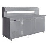 Balcão De Serviço Condimentador 500 Litros Rf 041 Inox Frilu 220v