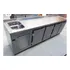 Balcao Inox 430 Premiun Refrigerado 245x60x90   Cuba Gelada