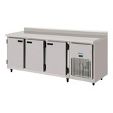 Balcão Refrigerado De Encosto Em Inox 2 00m Kbsc 200d Kofisa 220v