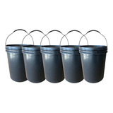 Balde 16l Reciclado Para Ordenha Leite   5 Pçs