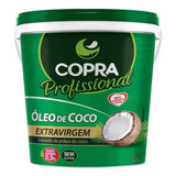 Balde Óleo Coco Extra Virgem Copra Vidro Sem Glúten 3,2l