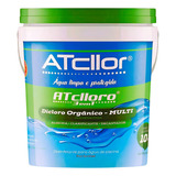 Balde De Cloro 10kg Para Piscina Atcllor 7433 3x1 Multifunção 3 Em 1