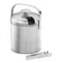 Balde De Gelo Tramontina Térmico Cosmos Com Pegador 2 Peças Cor Inox