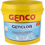 Balde Genclor Cloro Granulado Estabilizado 7 5kg Genco