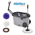 Balde Mop Com Rodas 360 Perfect Move Cabo 1 60 Com 3 Refis