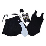 Balé Kit Roupa Uniforme Figurino Ballet Adulto