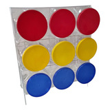 Baleiro Plastico Fixo Quadrado