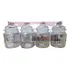 Baleiro Pote Vidro Belovidro 8cm Com Tampa   4 Unidades Cor Transparente