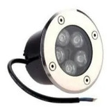 Balizador Led Chao Piso Jardim 5w Embutir Branco Quente