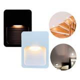 Balizador Parede Escada Ip65 Led 2w 4x2 Externa E Interna