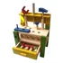 Bancada De Ferramentas Infantil Com Parafusos 14pc Madeira